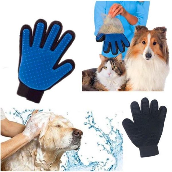 Pet Five Finger Deshedding gloves